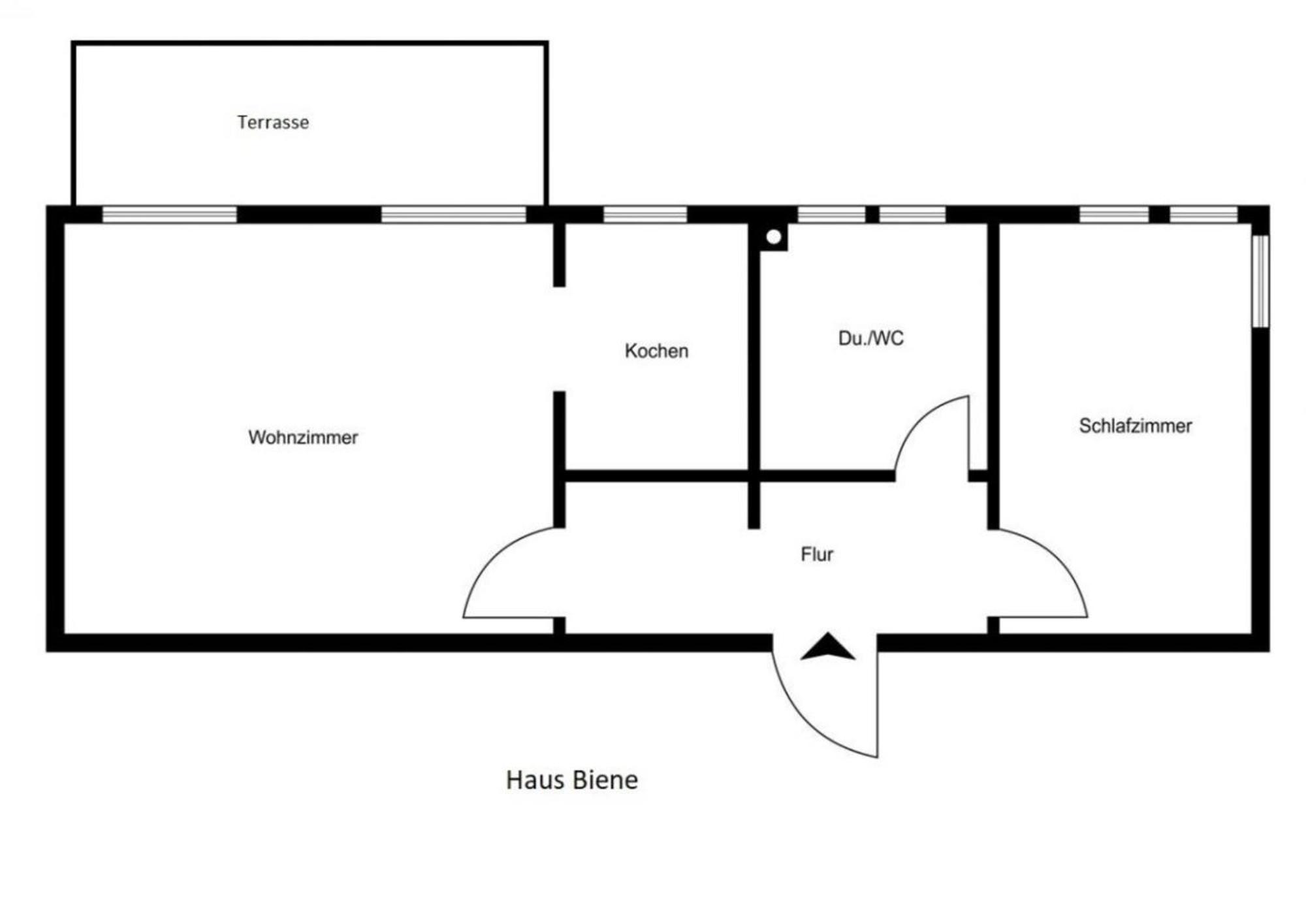 Ferienhaus Biene Am Siel Neufunnixsiel Екстериор снимка